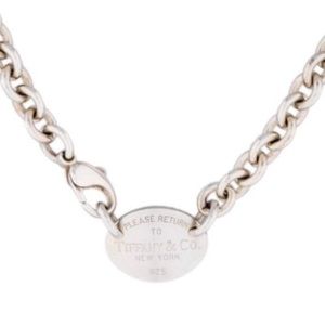 Please Return to Tiffany & Co. necklace 925